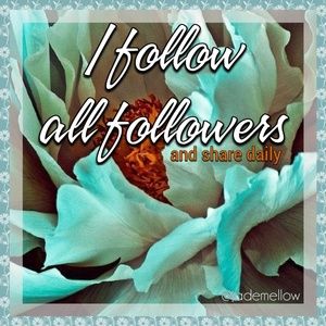 I follow all my followers.